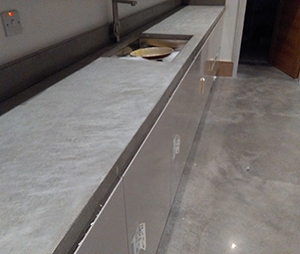 Concrete Polished Countertop