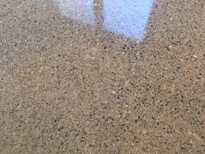 educational polished concrete paint and glue removal