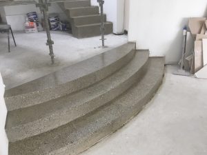 Polished Concrete Steps